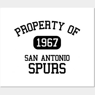 Property of San Antonio Spurs Posters and Art